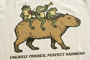 Perfect harmony, an Animal Illustration by Vectorlina (Thumbnail 3 of 5)
