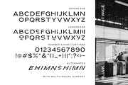 Blink Twice - Unique Sans, a Sans Serif Font by Sarid Ezra (Thumbnail 9 of 9)