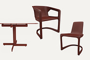 Minotti TWOMBLY and CATLIN Set, a Furniture 3D Model by dk 3d models (Thumbnail 6 of 6)