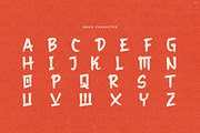 Juzho Kaizen | Japanese Brush Font, a Handwritten Font by Denustudios (Thumbnail 10 of 14)