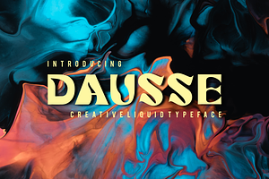 Dausse Creative Typeface