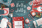 Holly Jolly. Kids Christmas, an Animal Illustration by Lori Room (Thumbnail 1 of 17)