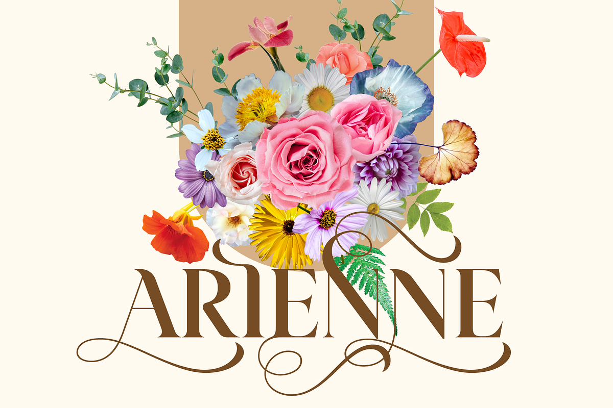 Arienne - Serif Typeface, a Serif Font by Genilson Santos (Photo 1 of 14)
