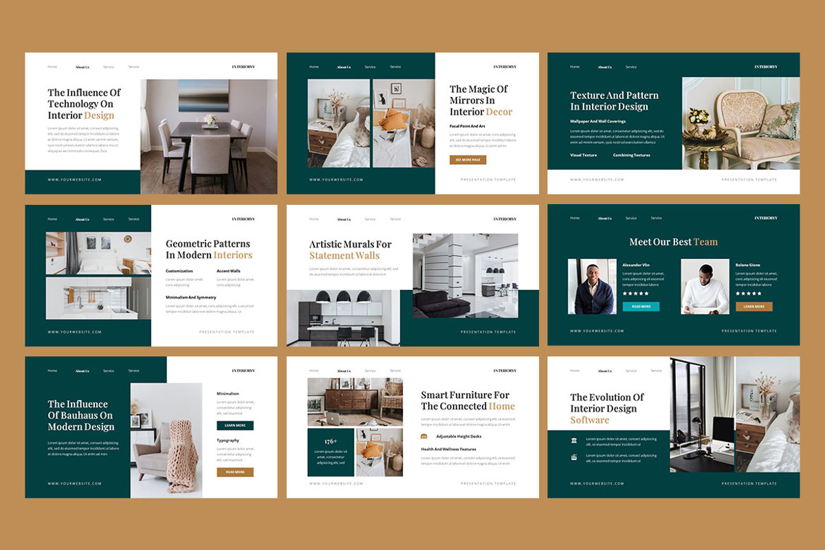 Interior - Modern Design Presentatio, a Presentation Template by Haidezign (Photo 3 of 4)