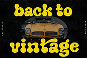 puffy chips retro typeface, a Sans Serif Font by Say Studio (Thumbnail 9 of 15)