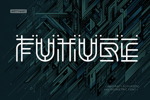 Future Abstract Font