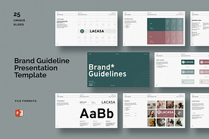 Brand Guidelines Presentation, a Presentation Template by Dream-Lab