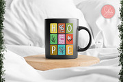 HOPE - Positive Vibes PNG Clipart, a Decorative Illustration by shielscreations (Thumbnail 7 of 15)