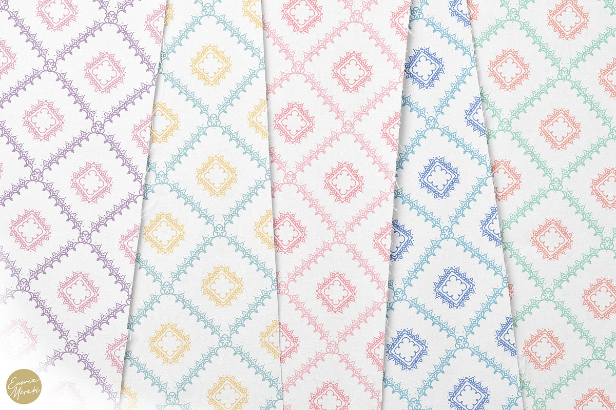 Cottagecore Pattern 15 Pretty Lace, a Pattern Graphic by Euonia Meraki (Photo 2 of 18)