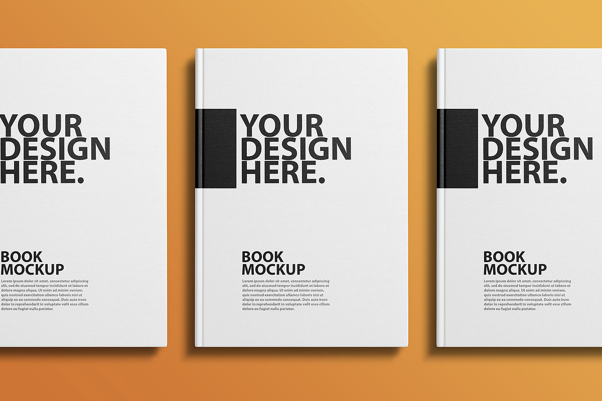 Book Cover PSD Mockup, a Books & Magazine Mockup by GreatFruit (Photo 4 of 6)