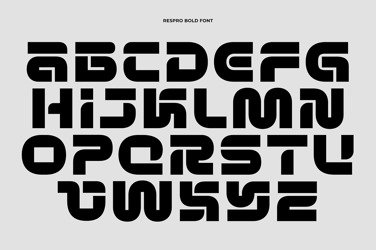 Respro - Display Font, a Sans Serif Font by limitype (Photo 5 of 13)