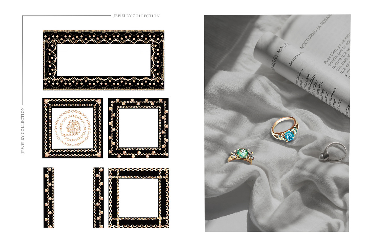 Jewelry Collection,watercolor, a Decorative Illustration by SvetLana (Photo 6 of 12)