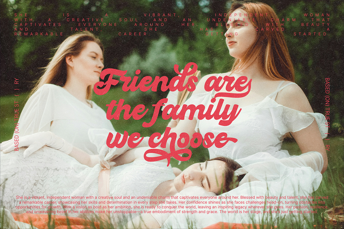 Hiderh Mahen — Bold Groovy Script, a Script Font by Enxyclo Studio (Photo 12 of 27)