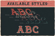 Hawaii Beach. Font & T-shirts, a Blackletter Font by VozzyStock (Thumbnail 4 of 9)