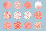 Peach pantone inspiration patterns, a Pattern Graphic by Daria Balaeva (Thumbnail 2 of 8)