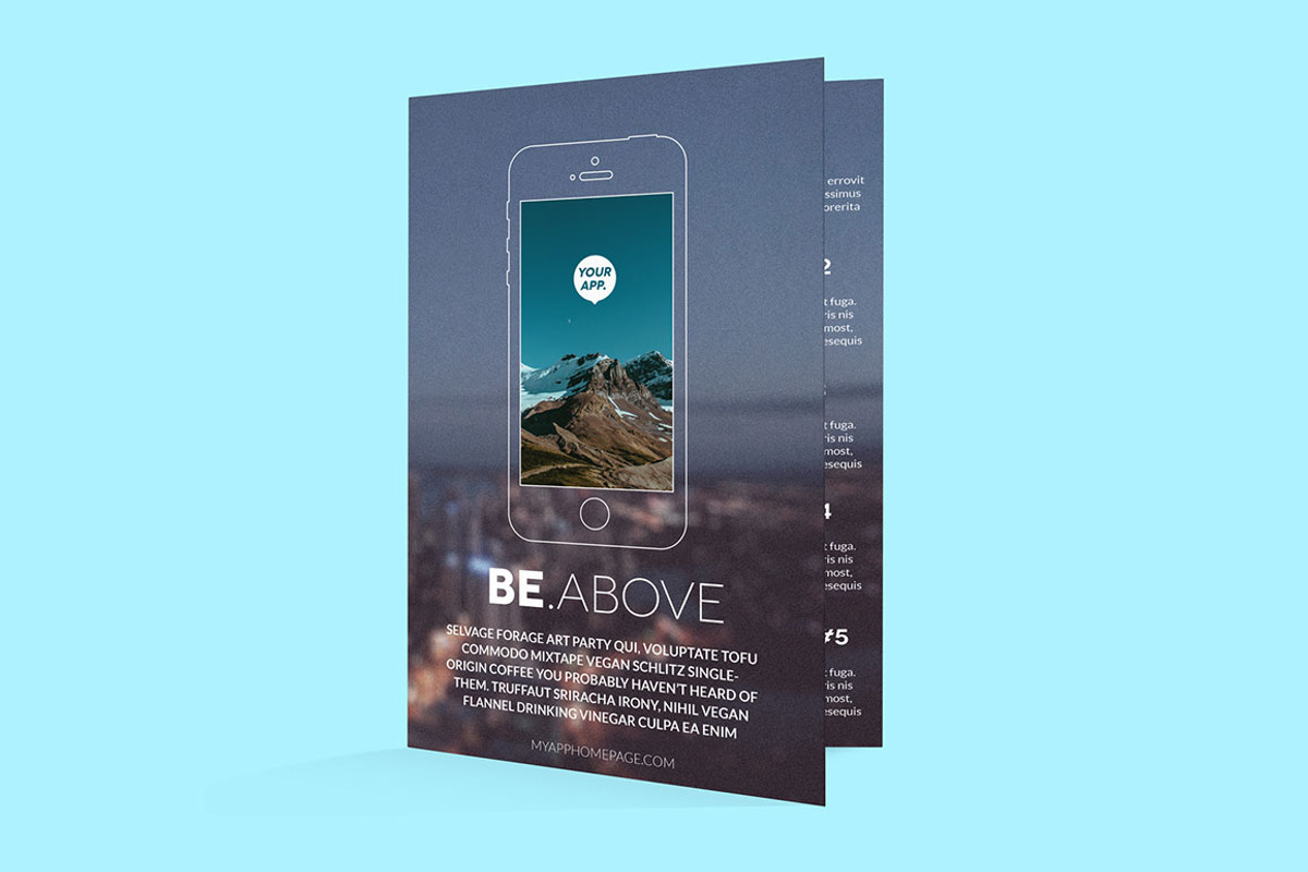 iApp - Bifold Brochure, a Brochure Template by IndieStock (Photo 1 of 5)