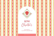 Retro Christmas Patterns & Clip Art, a Pattern Graphic by Eclectic Anthology (Thumbnail 9 of 17)