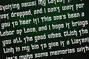 Wangor Asfrac - Modern Blackletter, a Blackletter Font by Dhabee (Thumbnail 8 of 15)