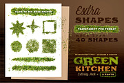 Green Kitchen - Creative Lettering, a Font by Cruzine (Thumbnail 4 of 5)