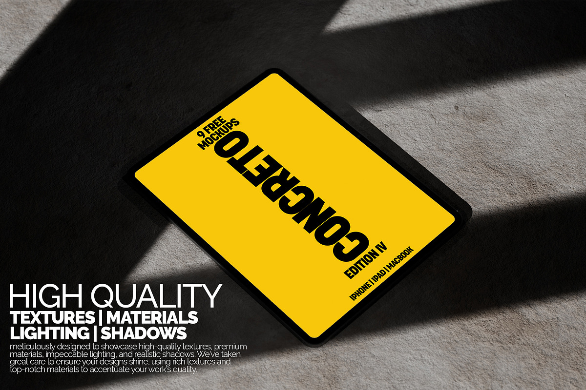 Concreto iPad Mockup Bundle, an iPad Mockup by Banana Mockups (Photo 4 of 5)