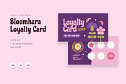 Bloomhara - Loyalty Card, a Card Template by Fannan Studio (Thumbnail 1 of 3)