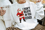 Funny Christmas Santa Claus Png, an Illustration by OK Design (Thumbnail 4 of 4)