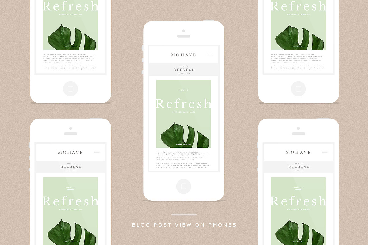 Mohave Blogger Pack, a Social Media Template by 1948 Creative Co. (Photo 7 of 8)