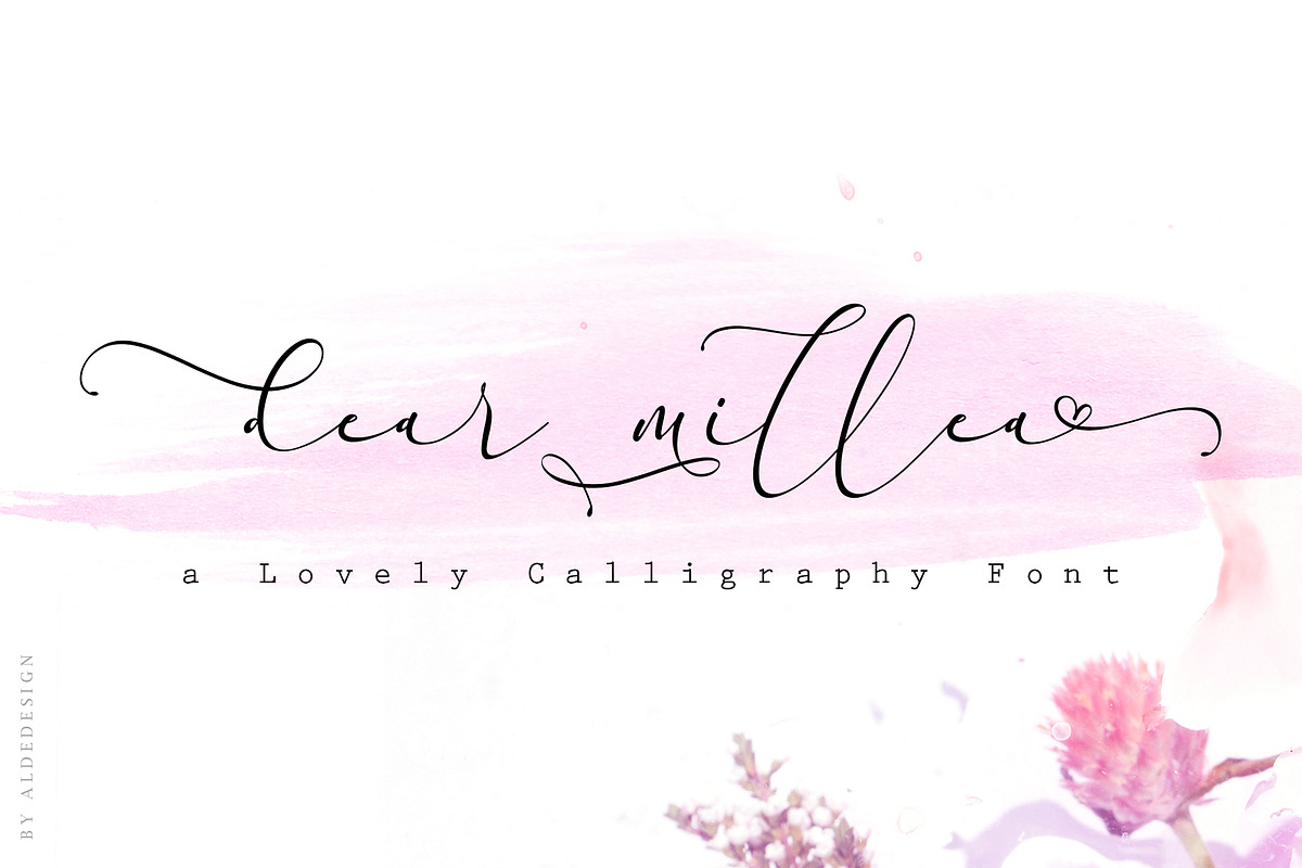 Everything Calligraphy, a Script Font by Aldedesign (Photo 12 of 12)