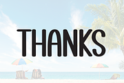 Simple Vacation | Script Font, a Script Font by Scratchones (Thumbnail 8 of 8)