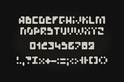 Smooth pixel font, a Sans Serif Font by Firsik (Thumbnail 2 of 2)