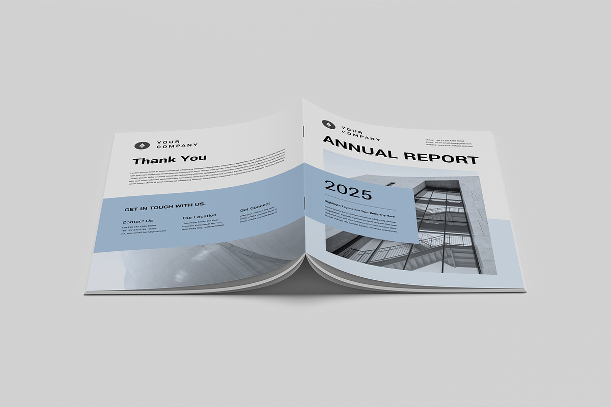 Annual Report, a Brochure Template by Leaflove (Photo 9 of 10)