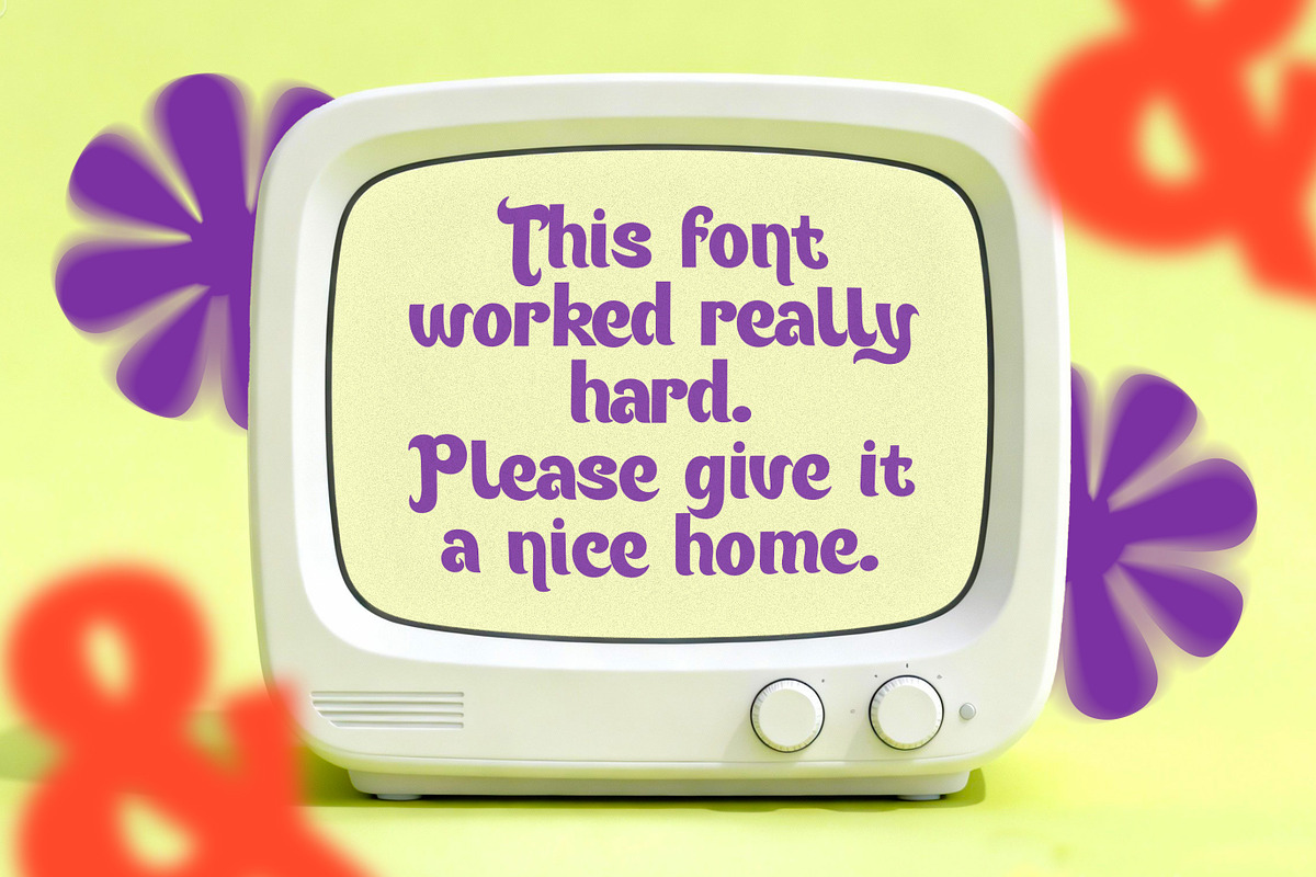 Omoito - Decorative Playful Sans, a Sans Serif Font by Simetrica Labs (Photo 6 of 11)