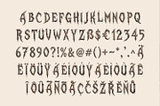 Burnt Relics Font, a Blackletter Font by Handmadefont (Thumbnail 2 of 16)