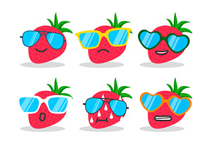 Strawberry emoji