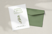 Green Invitation Set Templates, an Invitation Template by Paraná Studio (Thumbnail 5 of 8)