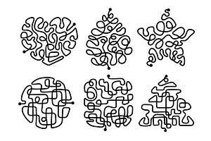 Maze game ways. Kids educational, an Illustration by YummyBuum