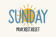 Sunday Funday Duo, a Script Font by DN Creative (Thumbnail 2 of 11)