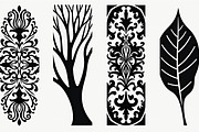 Nature Cutout Vector Pack, an Illustration by Amazin_art (Thumbnail 4 of 9)