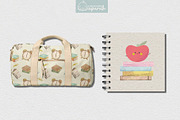 Back to School Watercolor Clipart, an Education Illustration by creationsbyapuruh (Thumbnail 2 of 8)