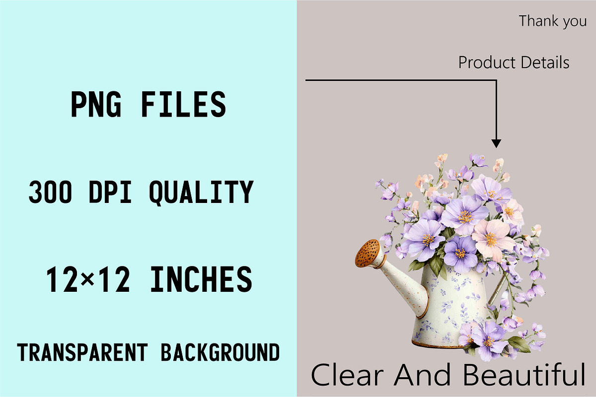 Spring Flowers Sublimation Clipart, an Illustration by SVGArt (Photo 7 of 9)
