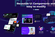 React Next NFT AI Website Template, a Websites & App Template by UInstrument (Thumbnail 4 of 5)