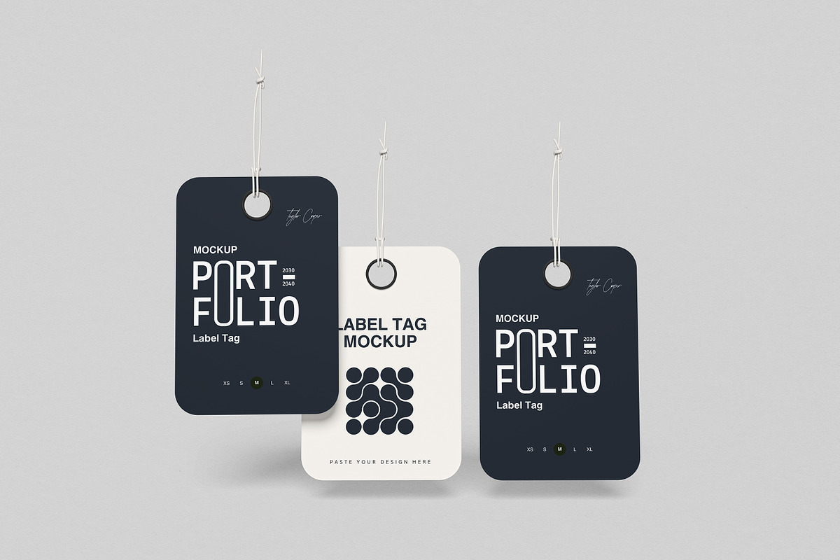 Label Tag Mockup, an Advertising Mockup by AnasStudio (Photo 8 of 13)