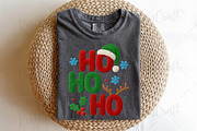 Ho Ho Ho, Embroidery Christmas Png, an Illustration by OK Design (Thumbnail 3 of 6)