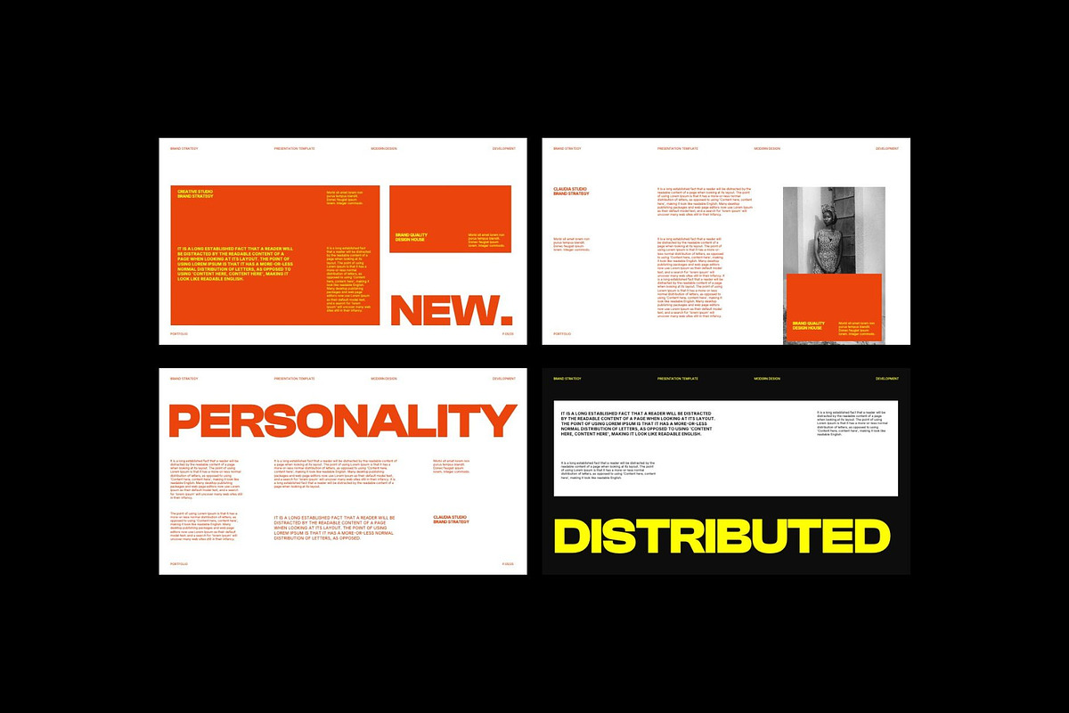Claudia - Brand Identity Canva, a Presentation Template by Creatorism (Photo 7 of 9)