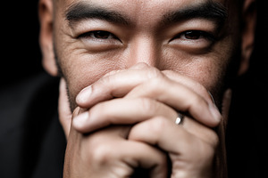Portrait of smiling Asian man, a Person Photo by MistyDay