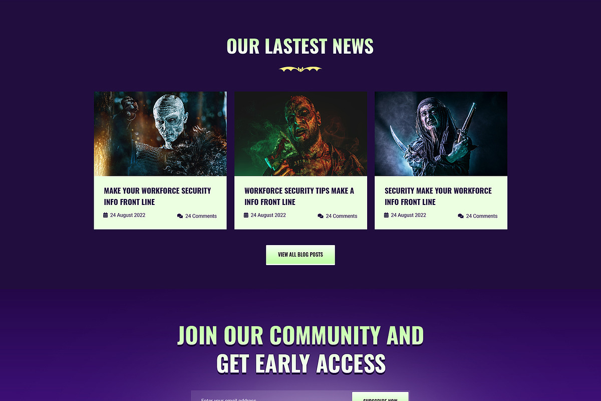 NFT Collection Landing Page template, a Landing Page Template by CodexCoder Themes (Photo 7 of 7)