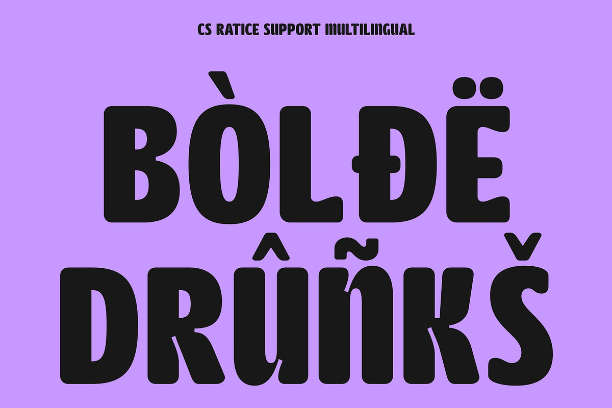 CS Ratice – Inktrap Font, a Sans Serif Font by Craft Supply Co. (Photo 7 of 8)