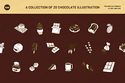 Chocolate Hand Drawn Illustration, an Object Graphic by SLAB! Design (Thumbnail 2 of 4)