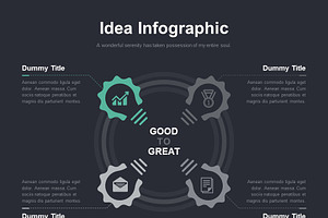 PPT, AI Infographic Diagram 033