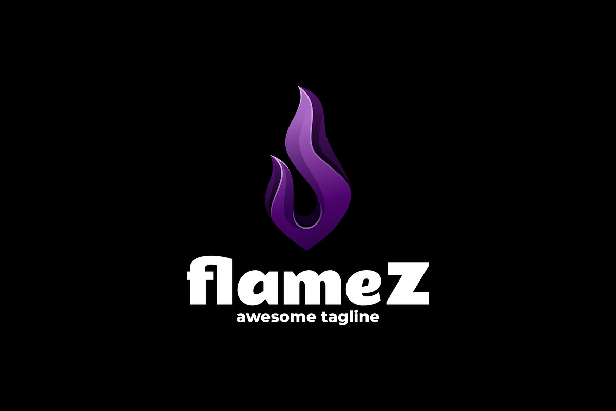 Flamez Gradient Colorful Logo, a Branding & Logo Template by Artnivora.Std